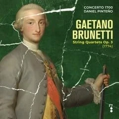 Afbeelding van Concerto 1700 Gaetano Brunetti: String Quartets Op.3 (CD)