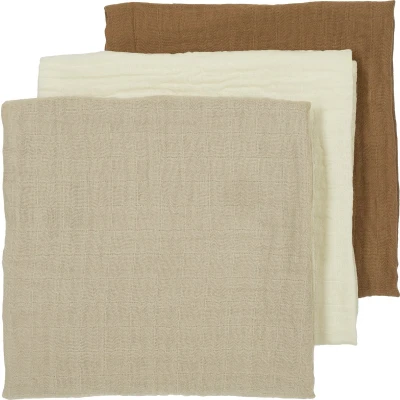 Afbeelding van Meyco Luiers Pre Washed Sand En Toffee 3 pack