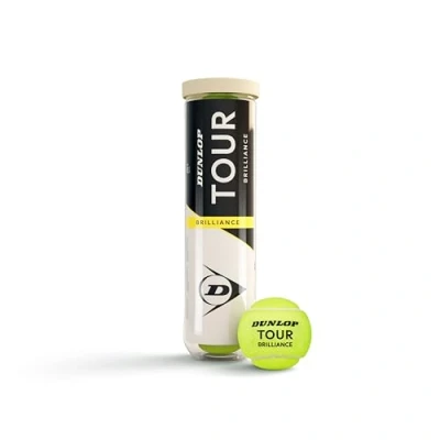Afbeelding van Tennisbal Dunlop Tour Brilliance 4 Tin (Doos 18x4) 2025