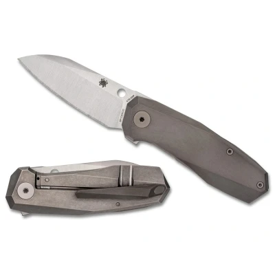 Afbeelding van Spyderco Techno 3 Titanium CTS XHP PE