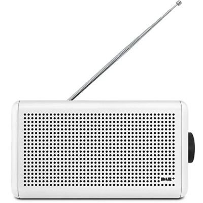 Afbeelding van Nordmende Transita 210 stereo oplaadbare en draagbare DAB+ FM radio met Bluetooth, wit