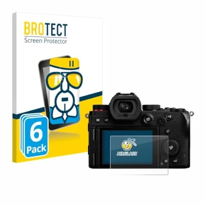Afbeelding van BROTECT Screenprotector voor Panasonic Lumix DC S5 / S5D (2024) Folie Beschermfolie Beschermglas transparant (6 Stuks)