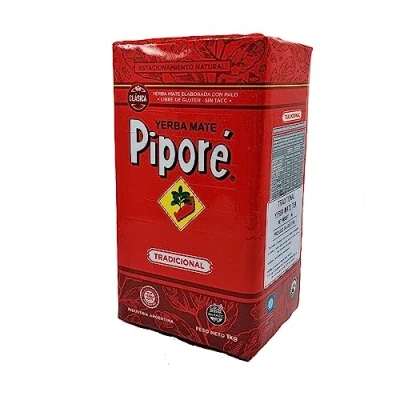 Afbeelding van Yerba mate thee Pipore Elaborada Argentinien 1kg loose leaf 1000g