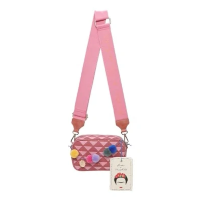 Afbeelding van Fritzi aus Preussen x Frida Kahlo Easy Go Canvas Geo Cross voor dames,