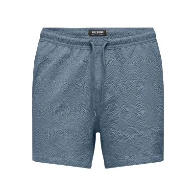 Afbeelding van Only &amp; Sons Onsted Shorts, Heren, Maat: XXL, Flint stone