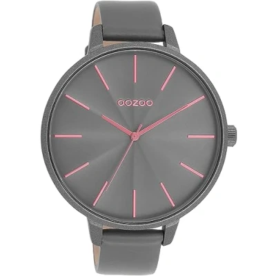 Afbeelding van Oozoo Timepieces Horloge, Dames, Maat: One Size, Grau