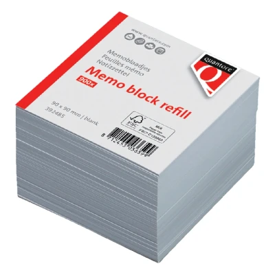 Afbeelding van Refill Memoblaadjes voor Memokubus 900 vel Wit