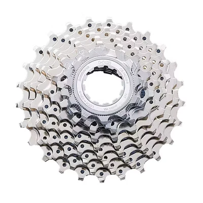 Afbeelding van Shimano Alivio CS HG400 9 speed cassette BikeTotaal.nl Zilver