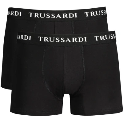 Afbeelding van TRUSSARDI Boxershorts 2 Pack Zwart Maat XL