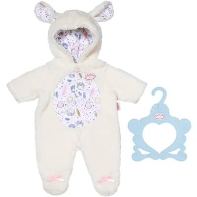 Afbeelding van Baby Annabell Scheep Onesie 709825 Kleding items &amp; accessoires voor poppen tot 43cm Kenmerken Capuchon met schapenoren Incl. kledinghanger Geschikt vanaf 3+