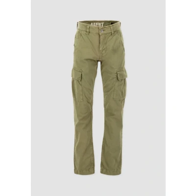 Afbeelding van Alpha Industries Agent Relaxed fit jeans, Heren, Maat: 32, Olive