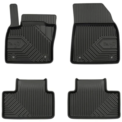 Afbeelding van M MOTOS Auto Vloermatten van rubber voor Volvo XC40 vanaf 2017 Verbeter uw reiscomfort met Anti Slip Mat Car No.77 alle weersomstandigheden, bescherming tegen vuil