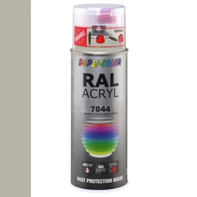Afbeelding van Dupli Color Ral Acryl 7044 Zijdgrijs Hoogglans 400 ml