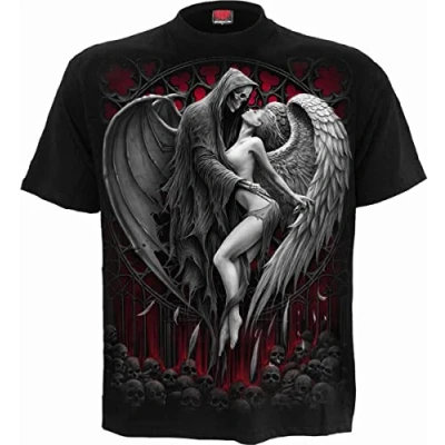 Afbeelding van Spiral Heren Tshirt XL FORBIDDEN Zwart