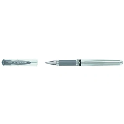 Afbeelding van Boligrafo de tinta líquida Uni Ball Signo Broad UM 153 W Zilverkleurig 0,6 mm (12 Onderdelen)