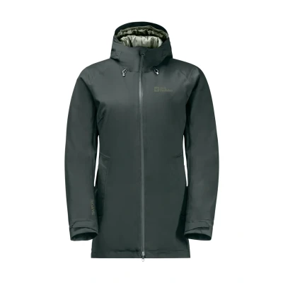 Afbeelding van Jack Wolfskin Dames Stirnberg Ins JKT W Jas, Leisteen Groen, S