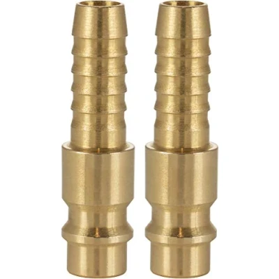 Afbeelding van Poppstar 2x Perslucht Insteeknippel NW 7,2 met Mondstuk (diameter 9 mm) voor Persluchtaansluiting