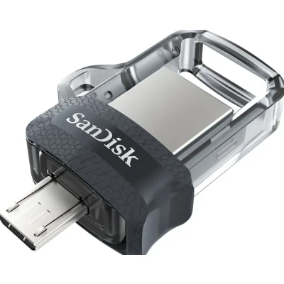 Afbeelding van USB stick 3.0 Sandisk Dual Micro Ultra 32GB