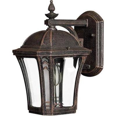 Afbeelding van Bohemian Wandlamp Steady Lighting Metaal E27 L: 19.5cm Voor Buiten Woonkamer Eetkamer Bruin