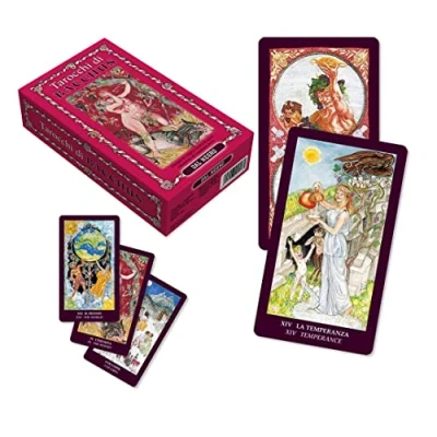 Afbeelding van Dal Negro Tarotkaarten 8,5 X 15 Cm Karton 78 delig