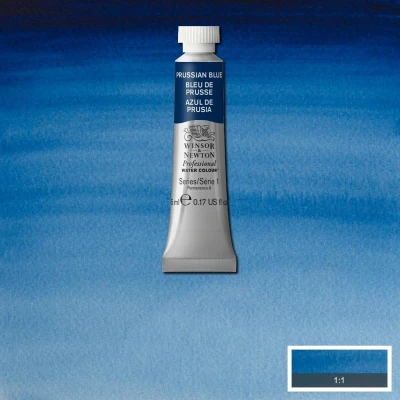 Afbeelding van W&amp;N Professional Aquarelverf 5ml Prussian Blue