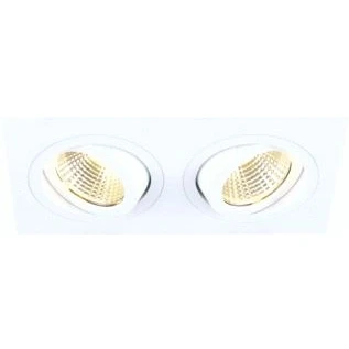 Afbeelding van SLV 1008513 NEW TRIA® Wandlamp Energielabel: F (A G) LED 14 W Wit