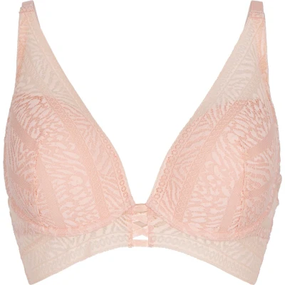 Afbeelding van LingaDore Triangel BH Peach Nectar maat 75A Roze