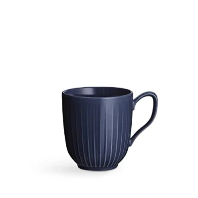 Afbeelding van Kahler Design Hammershøi Beker 33 cl Indigo Blauw