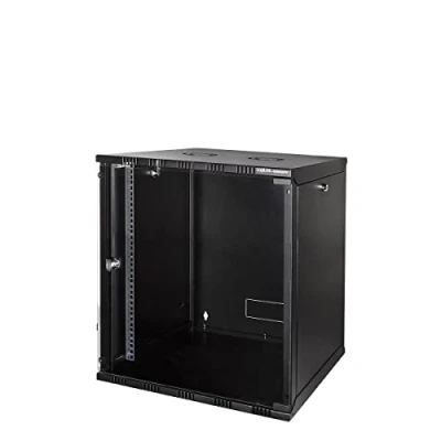 Afbeelding van LogiLink W12A40B ECO wandkast 12HE (400 mm diepte), Flat Pack (ongemonteerd), 48,26 cm (19 inch) zwart