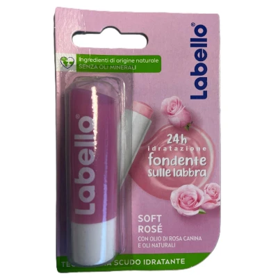 Afbeelding van 6er Pack Labello Lipcare/Lip Balm Soft Rose 4,8 gr