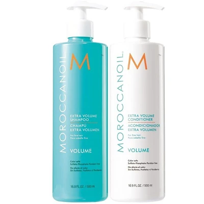 Afbeelding van Moroccanoil Extra Volume Shampoo &amp; Conditioner DUO Set 2x 500 ml