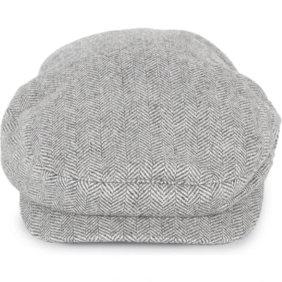 Afbeelding van K up Baret duckbill KP615 Herringbone Light Grey