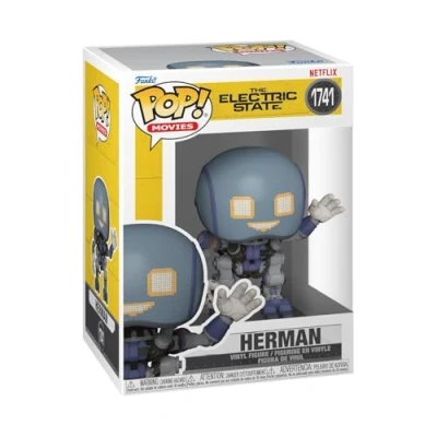 Afbeelding van Funko Pop Electric State Herman Vinylfiguur om te verzamelen Cadeau idee Officiële Merchandise Speelgoed voor kinderen en volwassenen Sci Fi fans Modelfiguur verzamelaars