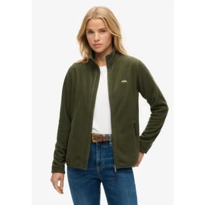 Afbeelding van Superdry W2012375a Fleece Jas Groen 2XL Vrouw