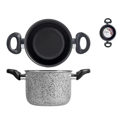 Afbeelding van HOME Pentola Antiaderente Saltpepper 16 cm da cucina