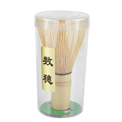 Afbeelding van Nikou Matcha Garde, Theeklopper Natuurlijke Bamboe Thee Garde Chasen Voorbereiding Poeder Borstel Tool Japanse Ceremonie Accessoire (72 Prongs)