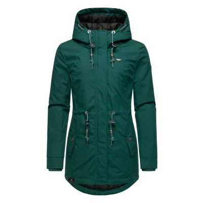 Afbeelding van Ragwear Monadis Winterjas, Dames, Maat: XS, Forest green