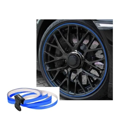 Afbeelding van Tape voor wielen Foliatec Blauw (4 x 2,15 m)