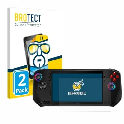 Afbeelding van BROTECT (2 Stuks) Schermbeschermer voor MSI Claw A1M Screen Protector Transparant