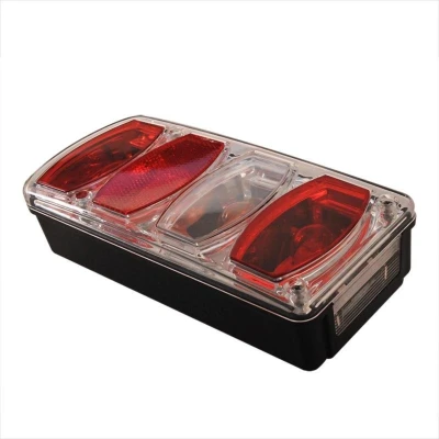 Afbeelding van Pro Plus Achterlicht Aanhangwagen Caravan 6 Functies 222 x 100 mm Links blister