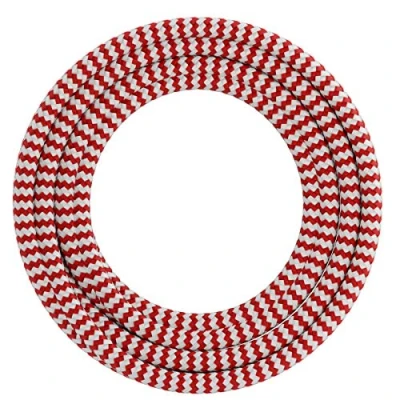 Afbeelding van Strijkijzersnoer Calex 3 meter (2 x 0.75 mm², Rood/Wit gestreept)