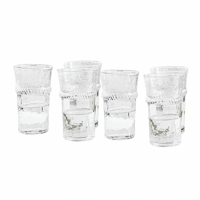 Afbeelding van LOBERON Glas set van 6 Beiras helder