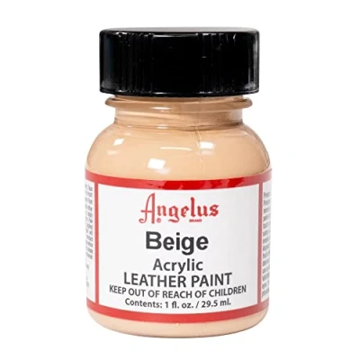 Afbeelding van Angelus leerverf Beige 29,5ml