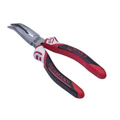 Afbeelding van Connex COXT175160 Radio en telefoontang, gebogen 160 mm, speciaal gereedschapsstaal, 3 componenten handvat, 1 stuk