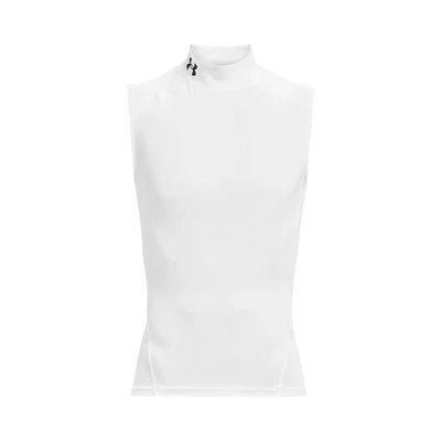 Afbeelding van Under Armour TANK COMP MOCK Sleeveless Top, Heren, Maat: Small, White