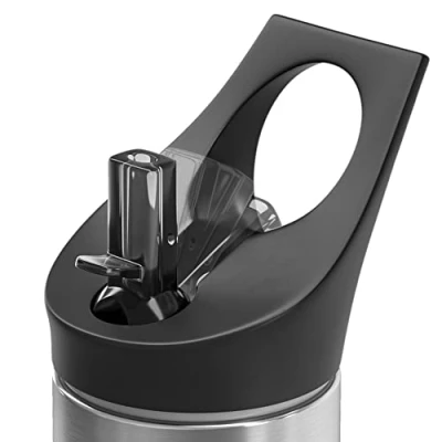 Afbeelding van BeMaxx reserve doppen accessoires voor Bamboo ACTIVE FLASK drinkflessen elke maat (950ml, 530ml) BPA vrij lekvrij (rietje drinkstop, fles)