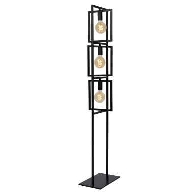 Afbeelding van Lucide vloerlamp Luuk Zwart 3xE27