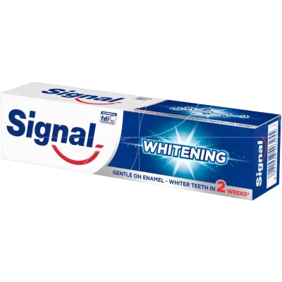 Afbeelding van Signal Whitening Toothpaste 100 ml tandpasta Zacht voor Tandglazuur Wittere Tanden in 2 Weken