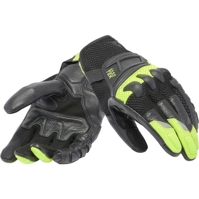 Afbeelding van Dainese X Ride 2 Ergo Tek Motorfiets handschoenen, zwart geel, afmeting 2XL voor man