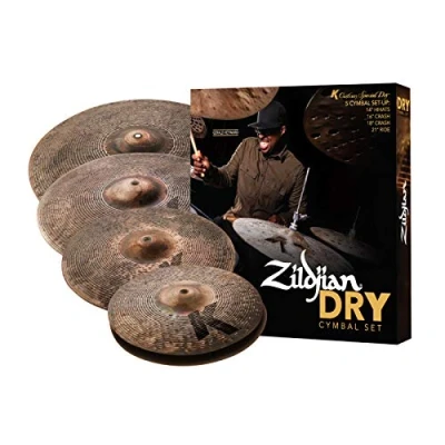 Afbeelding van Zildjian K Custom Special Dry Box Set 14&quot; Hi Hoeden, 16&quot; Crash, 18&quot; 21&quot; Ride